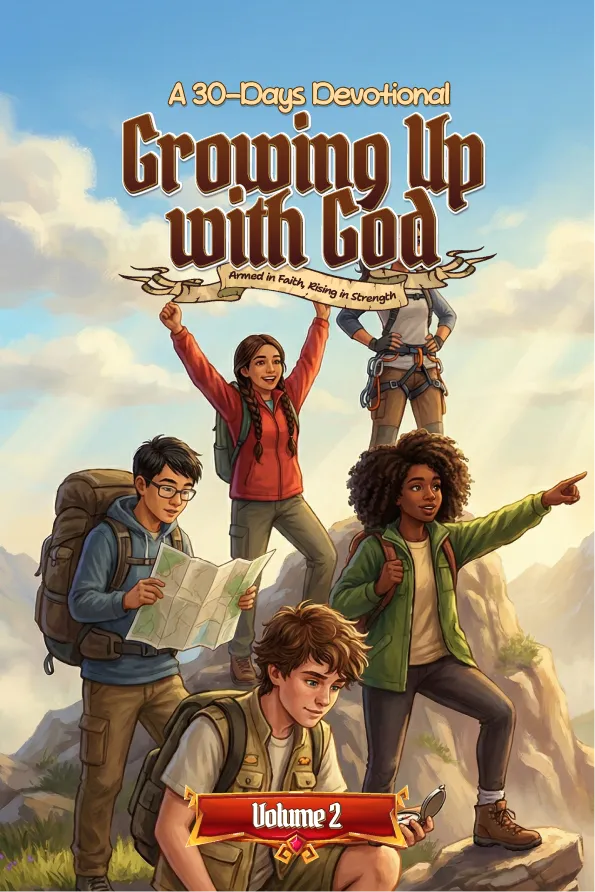 Growing Up with God, Volume 2. Front cover.