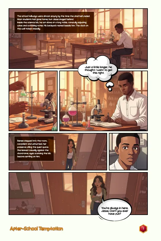 A page from inside the book.